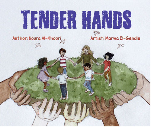 غلاف كتاب TENDER HANDS