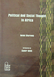 غلاف كتاب political and social thought in africa