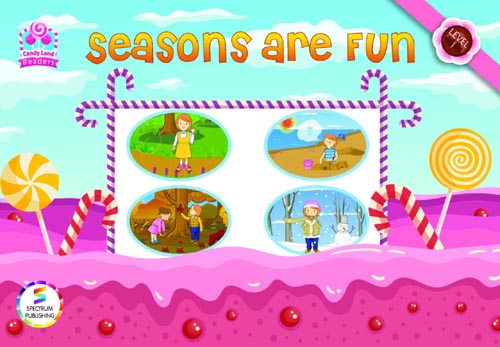 غلاف كتاب Seasons are Fun  ” Level 1 “