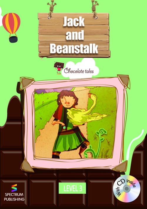 غلاف كتاب Jack and Beanstalk ” Level 3 “